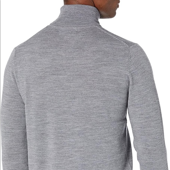 NWT Goodthreads Men’s Merino Wool Turtleneck Sweater - Picture 3 of 8